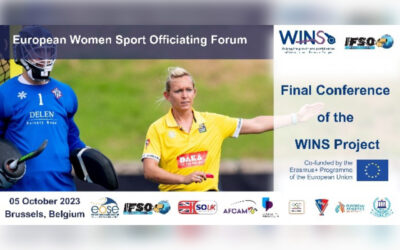 Final Conference of the WINS project aims to unite the sector behind gender equality in sport officiating